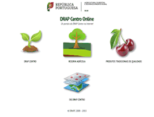 Tablet Screenshot of online.drapc.min-agricultura.pt